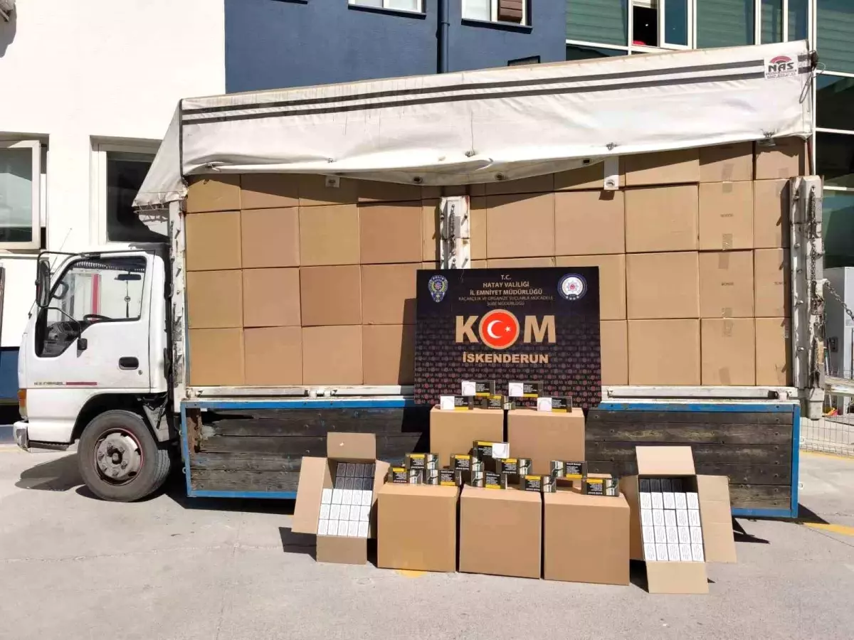 hatayda 276 milyon makaron ele gecirildi ZGVcN6Gm