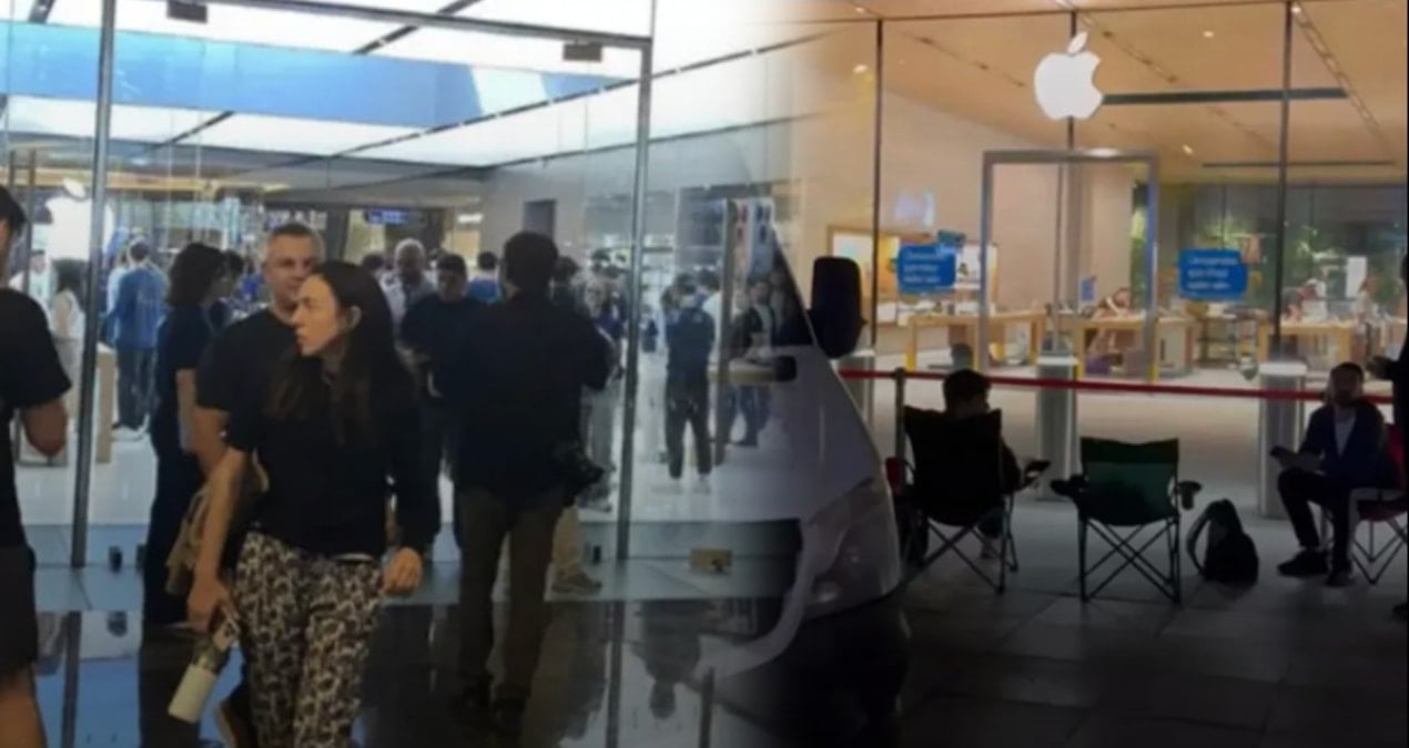 iphone 17 icin nobet tuttular geceden gelen bile var C5q8d2Gj