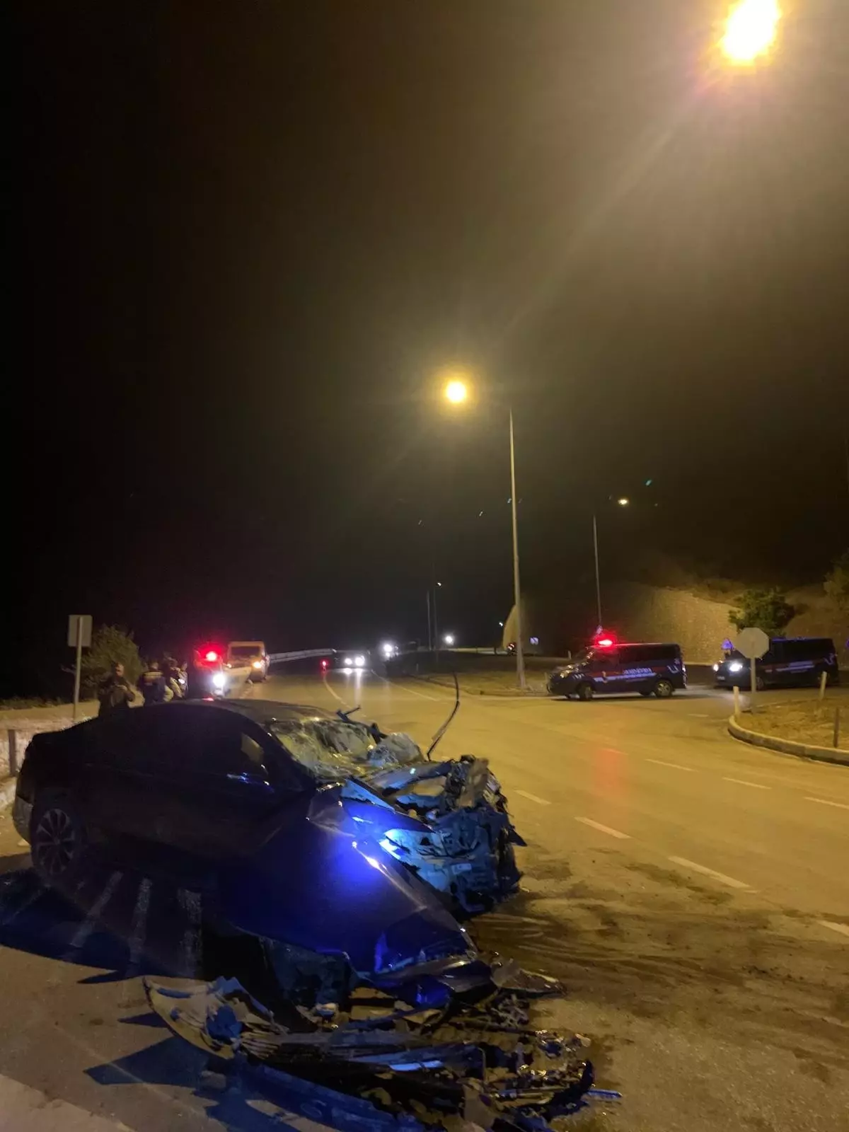 amasyada kaza 1 agir yarali R21IENBZ