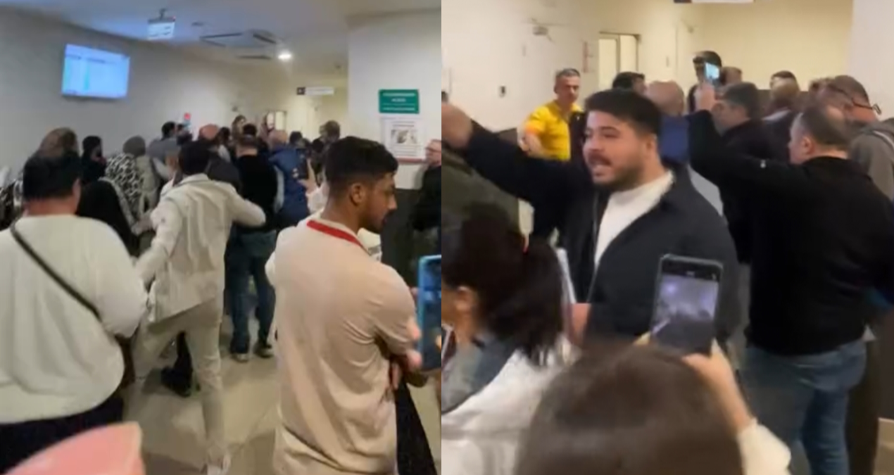 hastanede ortalik karisti sirani bekleyeceksin kavgasi kamerada EETtCXUY