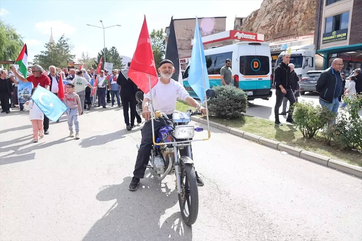 ordu ve bayburtta filistine destek yuruyusu gI5HGlsk