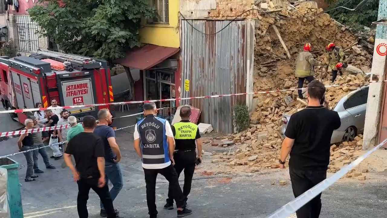 Gurultuyu duyan disari kostu beyoglunda bir bina coktu dIGaclM2